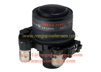 China New 1/2.7&quot; 2.8-12mm F1.4 2MP/3MP D14 Mount Fixed/DC Auto/P-IRIS Manual/Motorized Vari-focal Lens supplier
