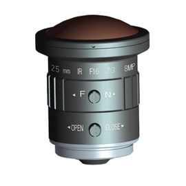 2/3" 2.5mm F1.6 8Megapixel CS mount 190degree Fisheye Lens for 2/3" 1/2" 1/2.7" sensors