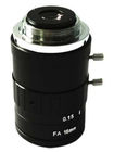2/3" 16mm F1.8 5Megapixel Non-distortion Manual IRIS C-mount FA Lens