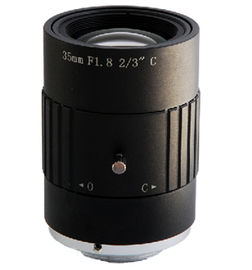 2/3" 35mm F1.8 8Megapixel Non-distortion C-mount Lens for Traffic Monitoring