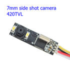 Super mini IR camera module for endoscope, side shot, 7mm wide, 1/5&quot; CMOS, Auto AWB, 420TVL, DC3.5V~6V