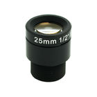 1/2" 25mm 4Megapixel F2.4 S Mount M12x0.5 mount Non-Distortion IR Board Lens, 25mm lens