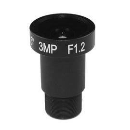 1/2.5" 4.0mm F1.2 3Megapixel M12x0.5 mount low light lens, 4mm starlight M12 board lens