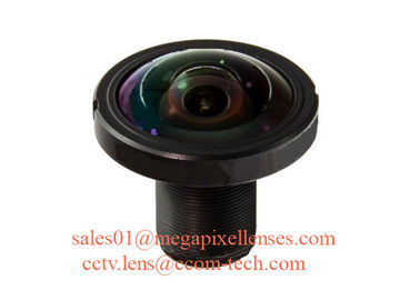 1/1.8" 1/2.3" 1.45mm 10Megapixel S mount M12 190degree Fisheye Lens for IMX178 IMX226, Drone UAV 360VR lens