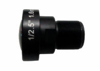 1/2.5" 1.58mm/1.6mm 5Megapixe M12 Mount 180degree IR Fisheye Lens, 5MP Panoramic camera lens