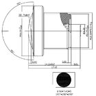 1/1.8"~1/2.3" 1.62mm 5Megapixel S mount M12 190degree Fisheye Lens, 360 VR lens panoramic lens