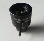 1/3" 10-30mm F1.6 Megapixel M12x0.5 Mount Fixed/DC Auto IRIS Manual Zoom/Focus Vari-focal Lens