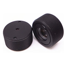 1/4" 2.2mm F2.4 Megapixel M12x0.5 Mount Flat Pinhole Lens for CCD/CMOS