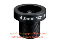1/2" 6mm F1.6 2Megapixel M12x0.5 mount IR board lens, 6mm MTV lens for security camera