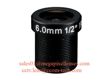 1/2" 8mm F1.6 2Megapixel M12x0.5 mount IR board lens, 8mm MTV lens for security camera