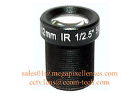 1/2.5" 4mm/6mm/8mm/12mm F2.0 5Megapixel M12x0.5 S-mount board lens, prime lens for security camera
