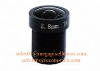 1/2.7" 2.8mm F2.0 3Megapixel M12x0.5 mount 130degree IR board lens for security camera
