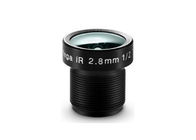 1/2.7" 2.8mm F1.8 3Megapixel M12x0.5 mount 135degrees wide angle IR board lens for security camera