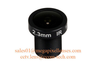 1/3" 2.3mm F2.2 3.5Megapixel M12x0.5 mount 172degree wide angle prime lens for OV4689