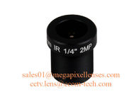 1/4" 2.6mm F2.2 2Megapixel M12x0.5 mount 121degree wide-angle lens for OV9712/OV9732