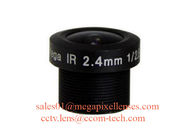 1/2.8" 2.4mm F2.0 3Megapixel M12x0.5 Mount 144degree Wide Angle Lens for AR0130/IMX225/OV4689