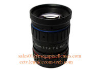 1" 35mm F1.4 8Megapixel C Mount Manual IRIS Low Distortion ITS Lens, 35mm Traffic Monitoring Lens