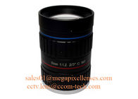 2/3" 50mm F1.2 5Megapixel Manual IRIS Low Distortion C Mount ITS Lens, 50mm Traffic Monitoring Lens