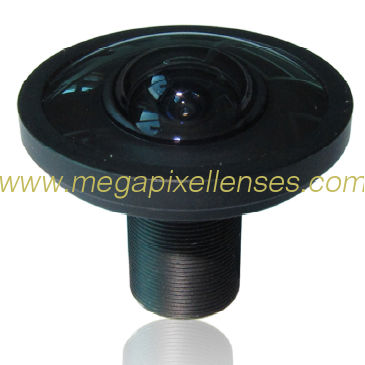 1/2" 1.58mm 10Megapixel M8X0.5 mount 192degrees Fisheye Lens panoramic lens