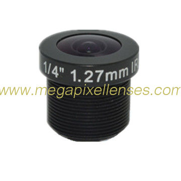 1/4" 1.27mm 5Megapixel M7/M12 185degree Mini IR Fisheye Lens, 1.27mm fisheye lens for OV4689