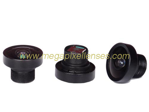 1/5" 0.9mm F2.0 M7*0.35 mount 150° wide angle lens for Vehicle rear-view mirror