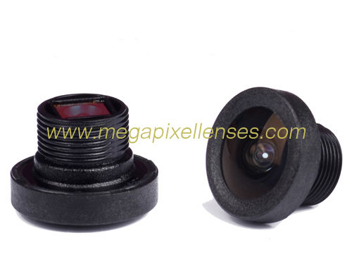 1/5" 0.9mm F2.0 M8*0.5 mount 170degree wide angle lens for Rear-view mirror