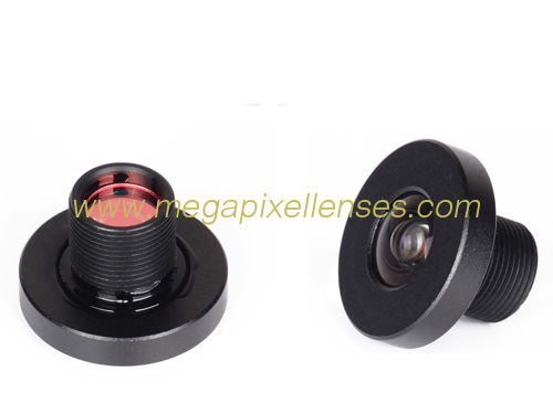 1/5" 4mm F2.0 M8*0.5P mount low-distortion lens for Automobile data recorder