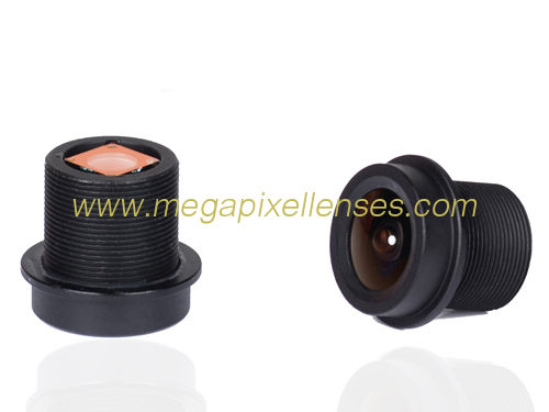 1/4" 1.7mm F2.5 S-mount 170degree wide angle lens for Automobile data recorder