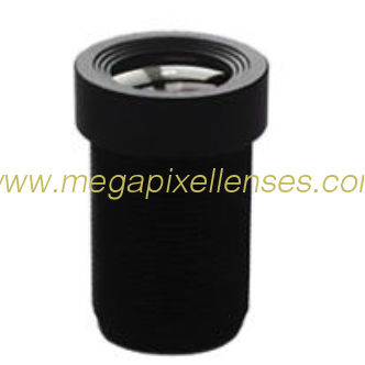 1/4" 2.5mm F1.8 Megapixel M12x0.5 mount 102degree IR cctv lens for security camera