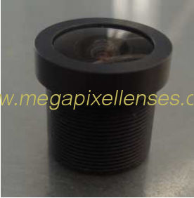 1/3" 2.1mm megapixel M12X0.5 mount 150degrees wide angle cctv lens