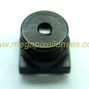 1/3" 1/3.2" 4.3mm F2.4 Megapixel M7x0.35 mount non-distortion lens, 4.3mm M7 metal lens