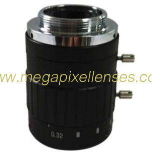 2/3" 35mm F2.1 5Megapixel Non-distortion Manual IRIS C-mount FA Lens