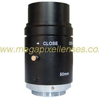 2/3" 1/2" 50mm F2.8~C Industrial C Mount lens with format Φ11 for 2/3" Φ8 for 1/2"