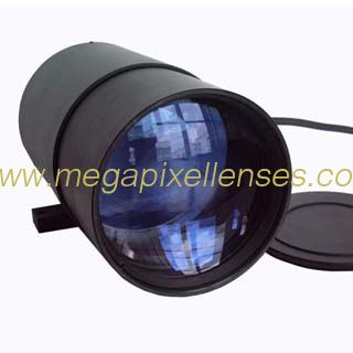 1/2" 1/3" 120mm F1.25 Motorized Iris IR Telephoto Lens, Day/Night CS-mount lens