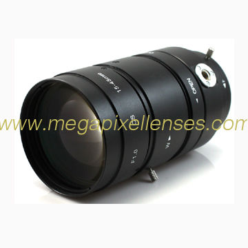 1/3" 9-45mm F1.0 Manual Iris IR Lens, Day/Night CS-mount Lens
