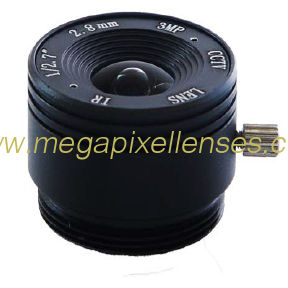1/2.7" 2.8mm F1.8 3Megapixel CS-mount IR CCTV Lens 1272818IRCS-3MP