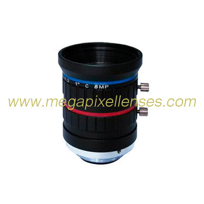 3/4" 25mm F1.2 8Megapixel Manual IRIS Low-distortion C-mount ITS Lens, 25mm Traffic Monitoring Lens
