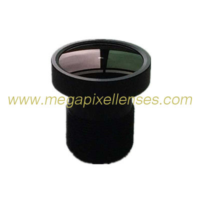 1/4" 2.7mm F2.5 2Megapixel M12x0.5 mount 140degree wide angle lens for Automobile data recorder