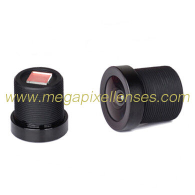 1/4" 2.05mm 5Megapixel S-mount 160degrees wide angle lens for Automobile data recorder