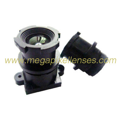 1/2.5" 6mm 5Megapixel S-mount low-distortion M12 board lens for 1/2.5" 1/3"