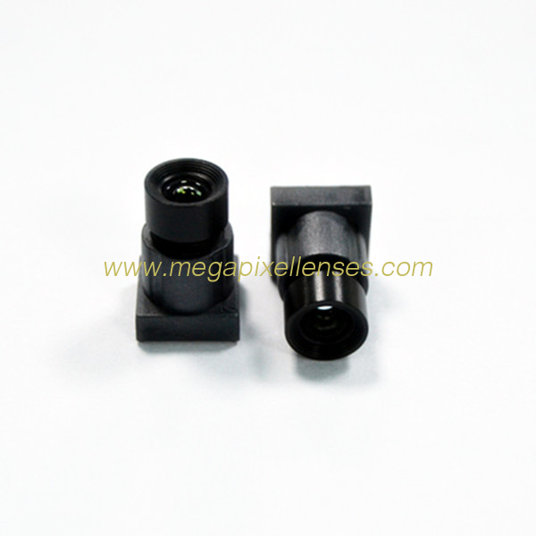 1/2.3" 5.6mm F2.6 12MP Megapixel M7x0.35 mount video lens for IMX577, small metal 4K lens