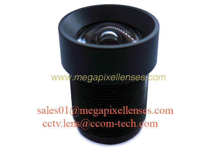 1/2.3" 4.55mm F4.5 10Megapixel S mount M12 Non-distortion lens for MT9J003
