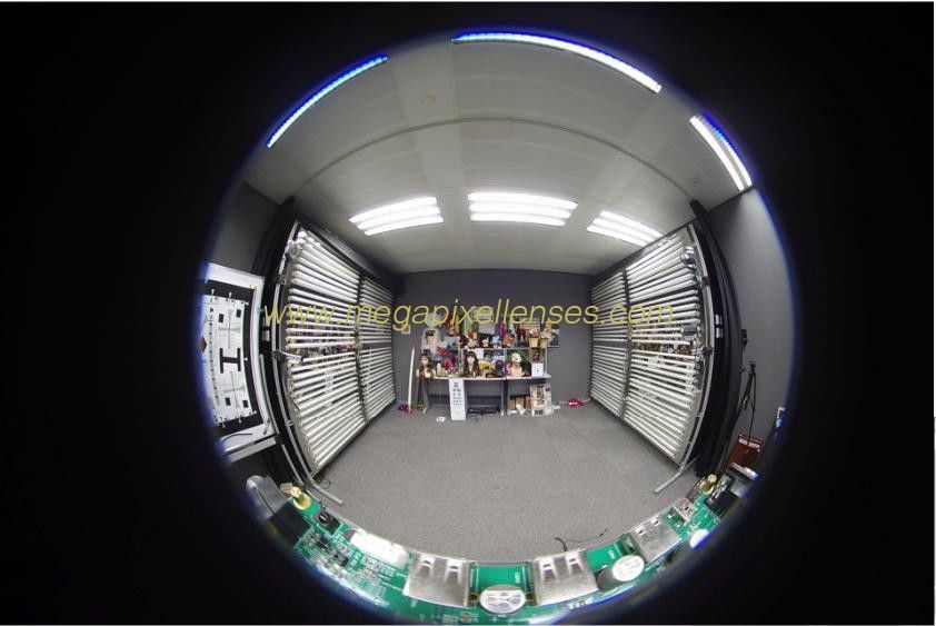 1/4" 0.69mm F2.3 Megapixel M8 mount 220degree IR-Cut Fisheye Lens for OV9281