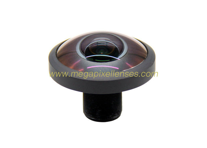 1/3" 1.0mm F1.2 12Megapixel M12x0.5 mount 243degree Fisheye Lens for OV4689, Drone UAV 360VR lens