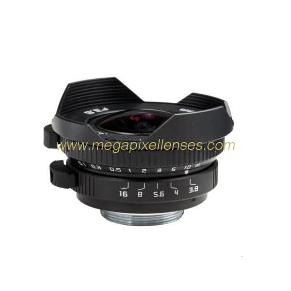Macro 4/3 8mm F3.8~F16 Wide Angle Fisheye Lens, Macro 4/3 8mm M4/3 Mirrorless Camera Lens