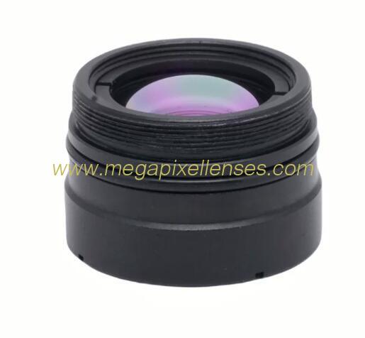 Long Wavelength 8~12um f19mm F1.0 IR Lens M25x0.5 mount Prime Lens for sensor 640*512 12um