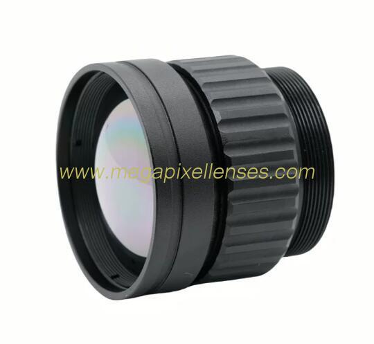 Long Wavelength 8~12um f35mm F1.0 IR Lens M34x0.75 mount Prime Lens for sensor 640*512 12um