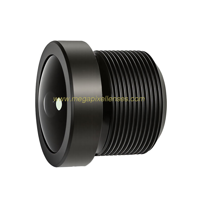 1/2.7" 2.44mm F2.1 5Megapixel 170Degree Wide Angle M12x0.5 mount board lens, S mount 5MP lens