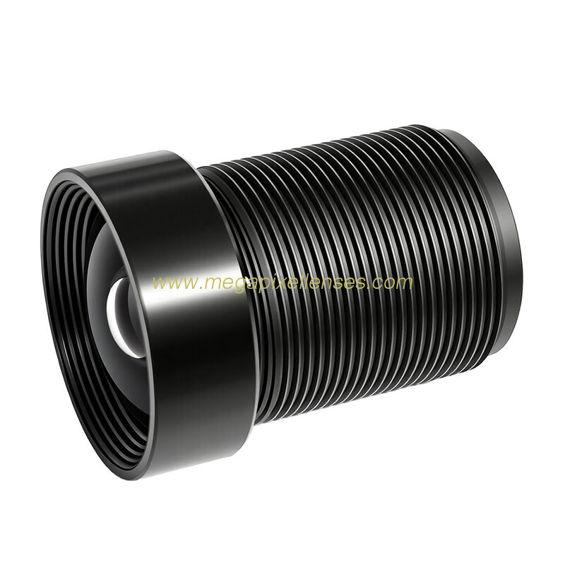 1/2.3" 5.48mm 4K 10MP F2.9 M12x0.5 Mount Non-Distortion Board Lens, Metal M12 Drone lens