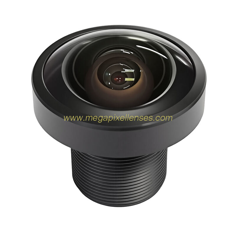 1/1.8" 2.3mm F2.6 8Megapixel 200Degree M12x0.5 mount fisheye lens 4K S mount lens